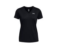 Under Armour Maglia Tech V Donna scollo a V manica corta nero/bianco L