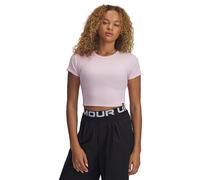UNDER ARMOUR T-shirt da donna UA Rival Rib Baby rosa | L