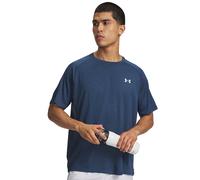 T-shirt Under Armour Tech Textured manica corta blu oceano - L