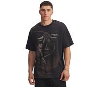 UNDER ARMOUR T-shirt da uomo The Rock Washed nero | M