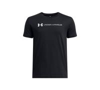 UNDER-ARMOUR T-SHIRT JUNIOR 1389963 0001 UA B WORDMARK SS BLACK