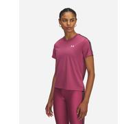 Under Armour Tech™ Wordmark Tape W - T-shirt - donna S Dark Pink woman