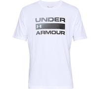 T-Shirt Under Armour Issue Wordmark manica corta bianco nero - M