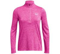 Under Armour Tech 1/2 Zip Twist - Super Pink / / Bianco - XL