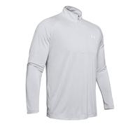 Under Armour Tech 2.0 Half - Zip Manica Lunga Uomini Grigio Chiaro, Grigio, Taglia: XL