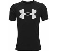 Under Armour Tech™ Big Logo SS - T-shirt - ragazzo YXS Black/White junior