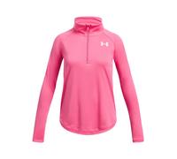 Under Armour Tech Graphic Half-Zip Manica Lunga Ragazze in rosa, Taglia: M