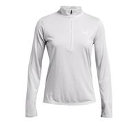 Under Armour Tech Half - Zip Twist Manica Lunga Donna Grigio, Taglia: S