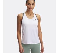 Canottiera Under Armour Tech Knockout bianco donna - L