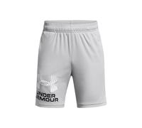 Shorts Under Armour Tech™ Logo da ragazzo Mod Grigio / Bianco YMD (137 - 149 cm)