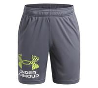 Pantaloncini per bambini Under Armour UA Tech Logo Shorts Castlerock Dimensione per bambini: 160-164 / Colore: grigio