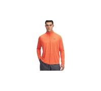 Under armour tech orange men s 1 2 zip top