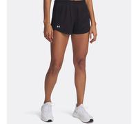 Shorts Under Armour Tech™ Mesh Play Up da 8 cm (3") da donna Nero / Bianco L