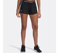 Under Armour Tech Play Up Pantaloncino Attillato Donna - Nero, Bianco, Taglia: L