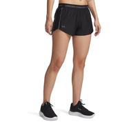 Pantaloni corti Under Armour Tech Play Up nero rosso donna - L
