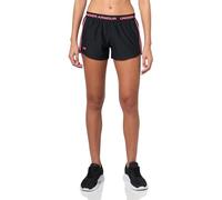 Pantaloni corti Under Armour Tech Play Up nero rosso donna - M