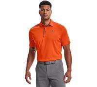 Under Armour Tech Polo Uomo, Arancio (Team Orange/Graphite/Graphite (800)), XXL