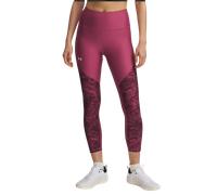 Under Armour Tech Print Panel Ankle Leg Leggins L Rosso scuro