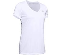 Under Armour Tech Short Sleeve V - Solid Maglietta, Donna