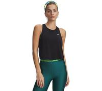 Under Armour Tech Sport - Canotta Crop in Rete, Colore: Nero/Bianco - LG, Nero/Bianco, L