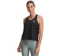 Under Armour Tech Swing Tank Top Gilet, Nero/Bianco, XL Donna