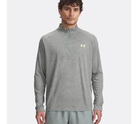Under Armour Tech Textured Half-Zip Manica Lunga Uomini-Salvia in salvia, Taglia: S