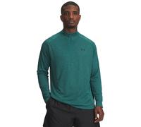 Under Armour Tech Textured Half - Zip Manica lunga Uomini verde, nero, Taglia: L