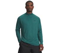 Under Armour Tech Textured Half - Zip Manica lunga Uomini verde, nero, Taglia: S