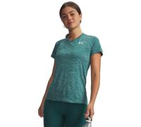 Under Armour Maglietta donna Tech SSV Twist Verde/Bianco XS