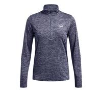Under Armour Tech Twist Warmup 1/2 Zip Manica Lunga Donna-Grigio-blu in grigio-blu