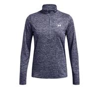 Under Armour Tech Twist Warmup 1/2 Zip Manica Lunga Donna-Grigio-blu in grigio-blu, Taglia: XS