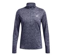 Under Armour Tech Twist Warmup 1/2 Zip Manica Lunga Donna - Grigio blu