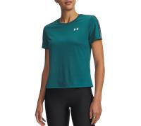Under Armour Tech Tape Short Sleeve T-shirt Verde S Donna