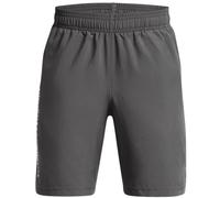 Under Armour Pantaloncini Tech™ Woven Wordmark da ragazzo Castlerock/Bianco YMD (137-149 cm)
