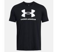 Under Armour Maglietta da Uomo UA Sportstyle Logo Update SS, Nero / / Bianco, M