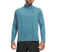 Under Armour Tech Textured Half Zip Sweatshirt Blu L / Regular Uomo