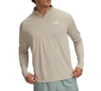 Under Armour Tech Textured Half-Zip Manica Lunga Uomini in marrone, Taglia: XXL