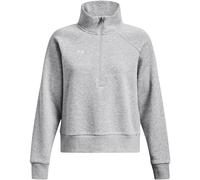 Under Armour Top da Donna Rival in Pile con Mezza Zip