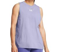 Under Armour Top Senza Maniche Donna Canotta UA off Campus Muscle - Viola