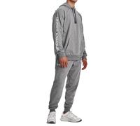 Under Armour Tuta da Uomo con Cappuccio Rival Grigia Taglia XXL Codice 1379768-025 Grigio