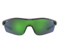Under Armour Ua 7001/s Occhiali Da Sole Donna Grigio Mascherina Verde 99mm