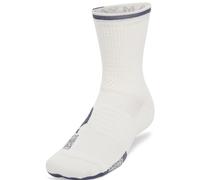 Under Armour UA AD Playmaker 1pk Mid Calze M Bianco