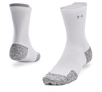 Under armour armourdry run cushion mid high socks white unisex