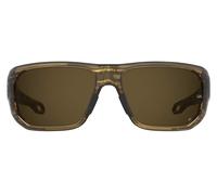 Under Armour Ua Attack 2 Occhiali Da Sole Uomo Marrone Squadrato Marrone 63mm