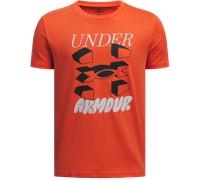 Under Armour UA B SPLIT BIG LOGO SS Magliette M Arancio