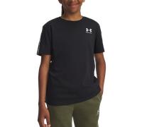Under Armour UA B Sportstyle Taped SS Magliette M Nero