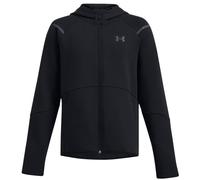 Under Armour UA B Unstoppable Flc FZ-BLK Felpe con cappuccio YXS Nero
