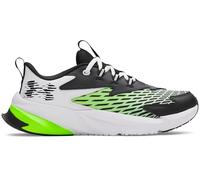 Under Armour UA Bgs Scramjet 7 - Bianco/Verde Iper-Nero - 38,5, Bianco Hyper Verde Nero, 38.5 EU