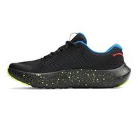 Under Armour UA Bgs Surge 4, Scarpe da Ginnastica Bambini e Ragazzi, Nero Alta Vis Giallo Bianco, 37.5 EU