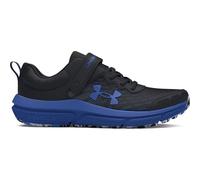 Under Armour UA BPS Assert 10 AC, Scarpa da Corsa Bambini e Ragazzi, Black Tech Blue White 005, 33 EU
